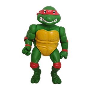 Vtg 1989 Playmates TMNT Raphael Giant Size 13" Teenage Mutant Ninja Turtles Toy